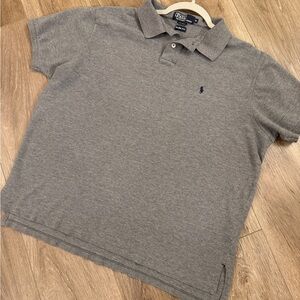 Polo by Ralph Lauren Gray Polo Shirt – Slim Fit – Size XL